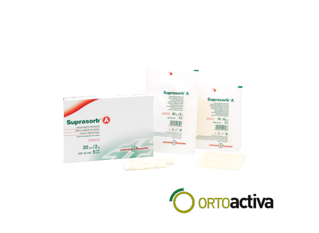 APOSITO DE ALGINATO DE CALCIO SUPRASORB-A 30 CM / 2 GR. (5 Unid.)