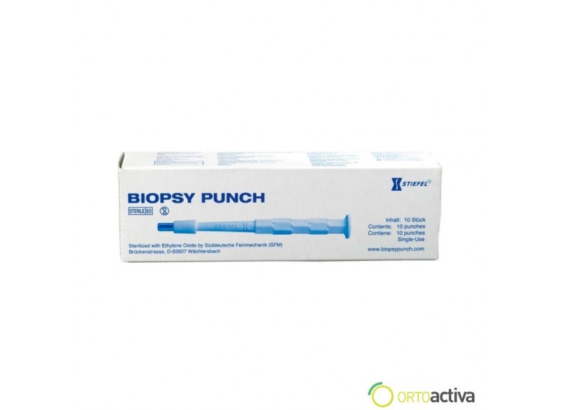 PUNCH DE BIOPSIA DESECHABLE STIEFEL CAJA 10 UNIDADES