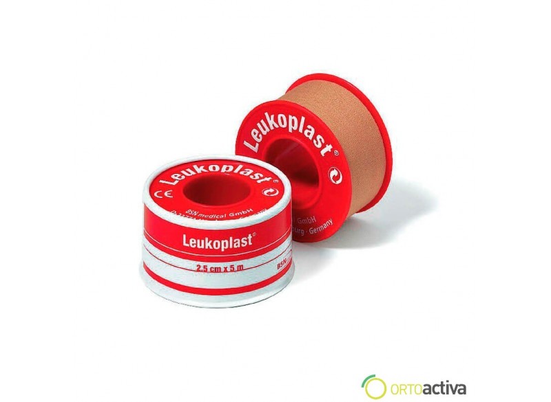 ESPARADRAPO TEJIDO POROSO LEUKOPLAST CARNE