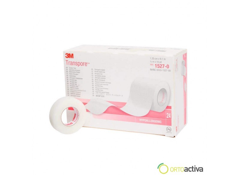 ESPARADRAPO PLASTICO TRANSPORE