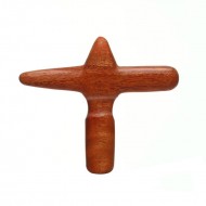 CRUZ MADERA PARA MASAJE