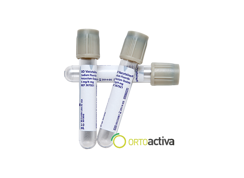TUBO VACUTAINER FLUORURO...