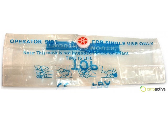 MASCARILLA CPR BOLSILLO LLAVERO