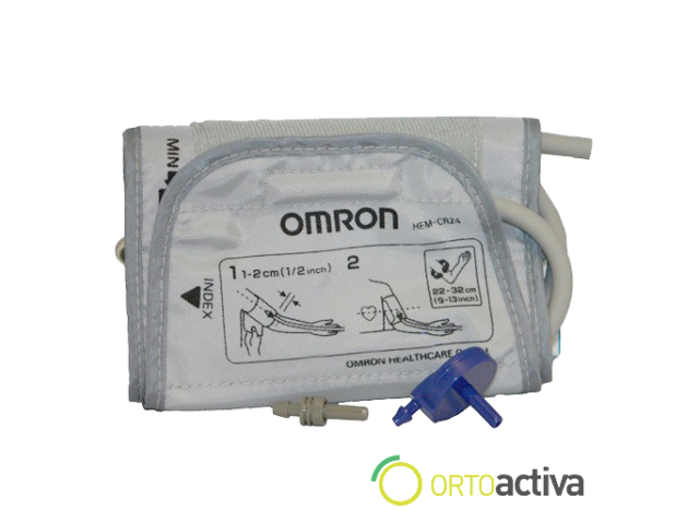 BRAZALETE PARA TENSIOMETRO OMRON 22-42 cm. CON CONECTORES (M3/BASIC M2)