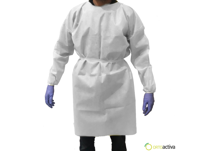 BATA NO ESTERIL REUTILIZABLE POLIPROPILENO 60 gr.