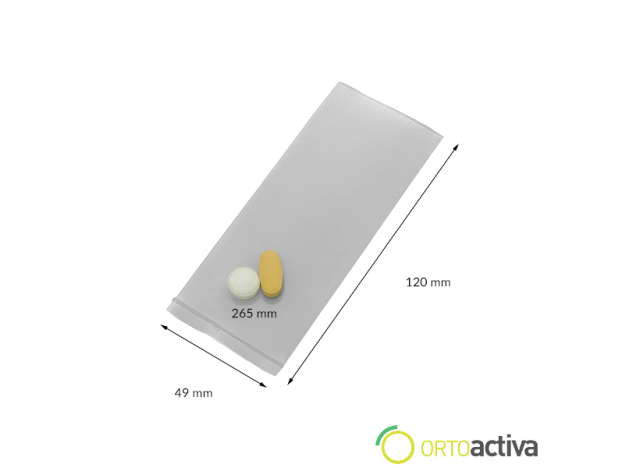 BOLSAS DE PLASTICO TRITURADOR PASTILLAS (50 u.)