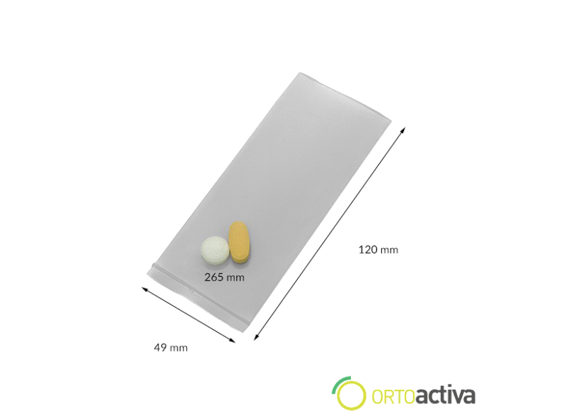 BOLSAS DE PLASTICO TRITURADOR PASTILLAS (50 u.)