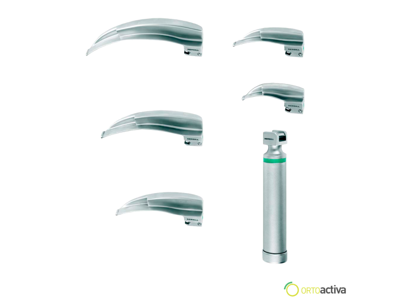 PALA LARINGOSCOPIO MEGARAY FIBRA OPTICA